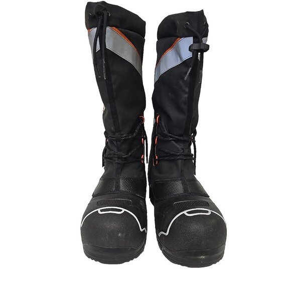 Helly Hansen Men's HHF146111 CTCP IceFx WP Felt Pack Boot Black/Orange Size 15M - Picture 6 of 7